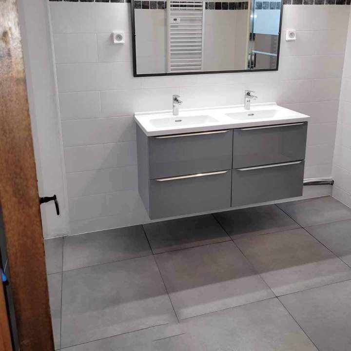 Rénovation complète de salle de bains Cuers