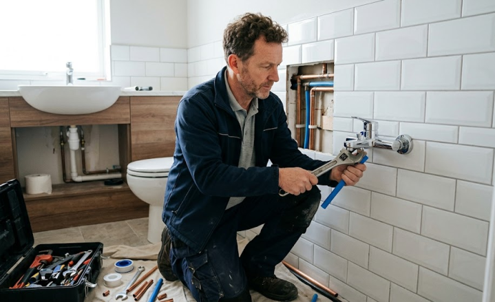 Travaux de plomberie